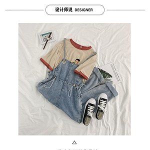 Jumpsuits Women Korean Style Chic Ankle-length